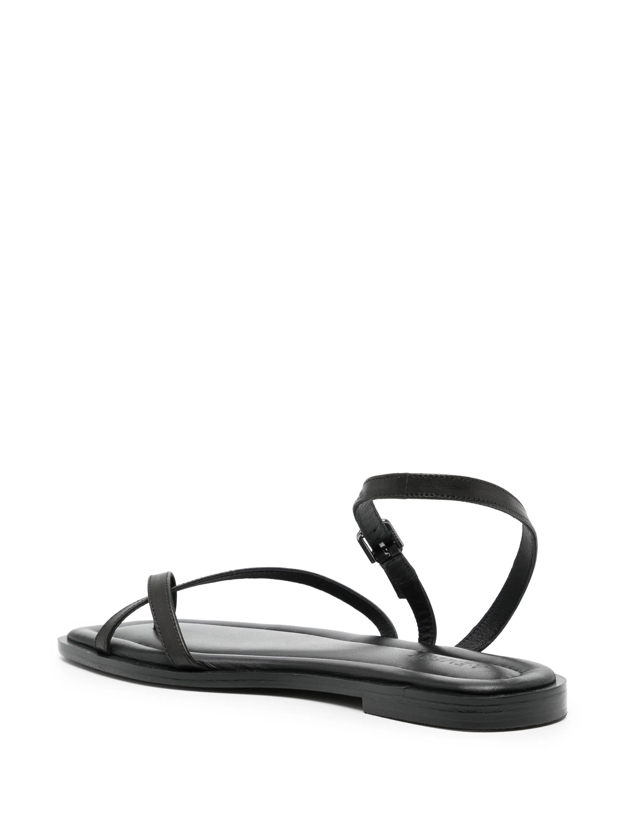 Lucia buckle-fastening leather sandals - 3