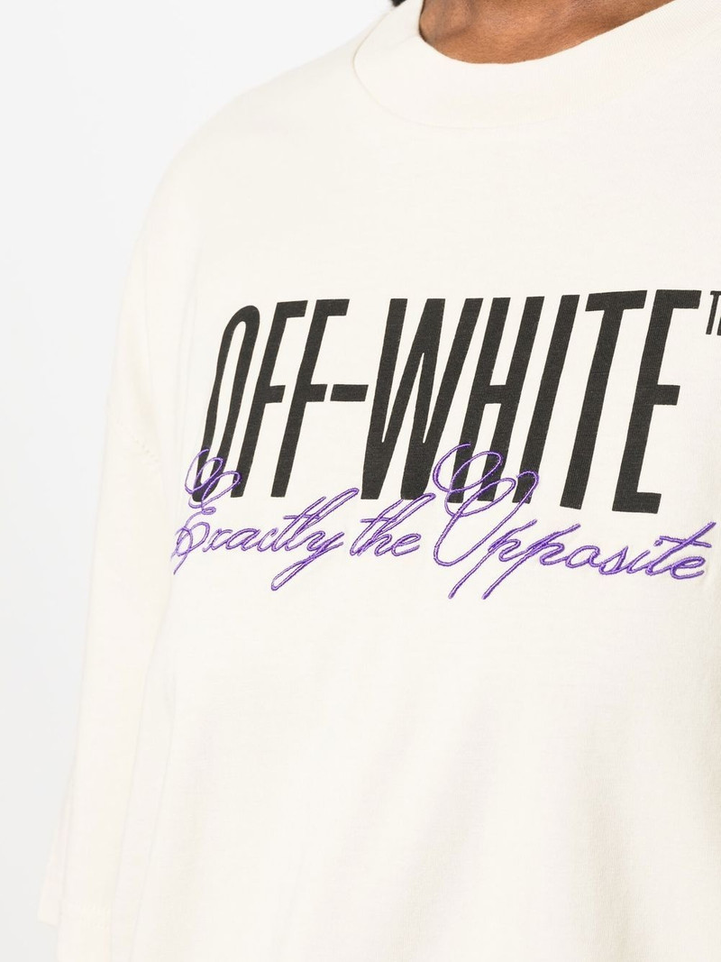 logo-print short-sleeve T-shirt 5