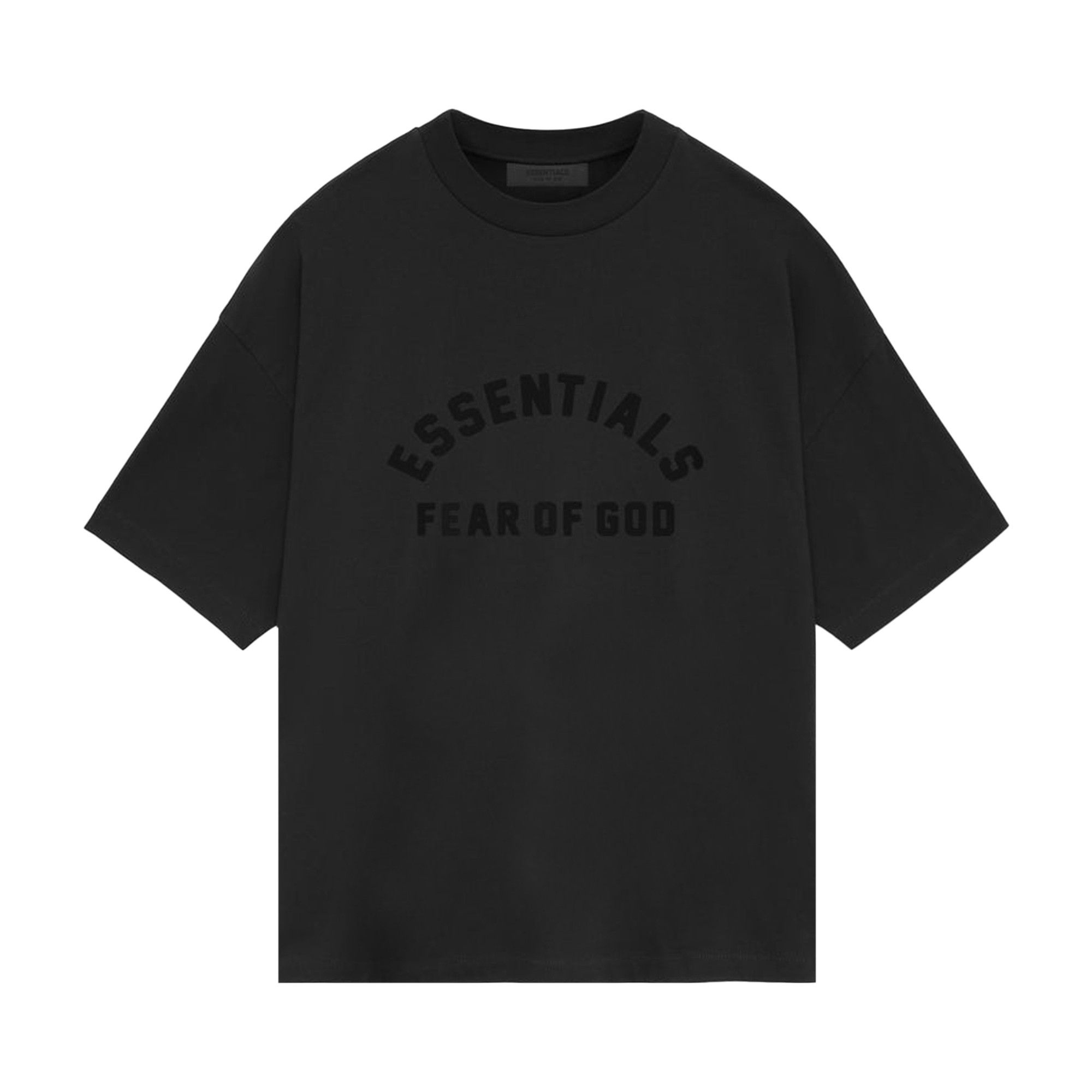 Fear of God Essentials Heavy Short-Sleeve Tee 'Black' - 1