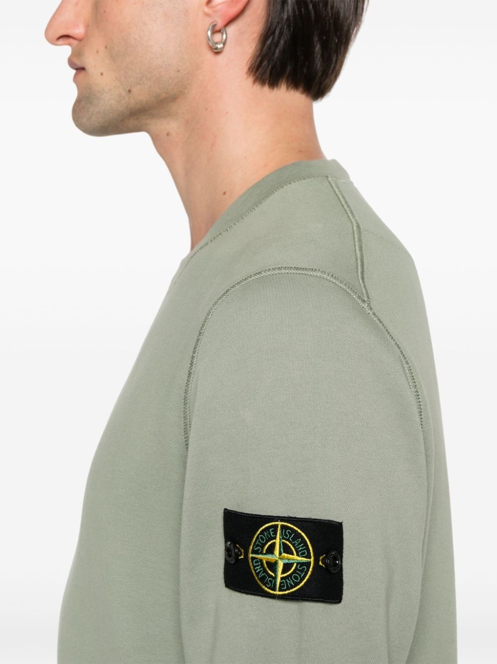 Compass-badge sweatshirt - 5