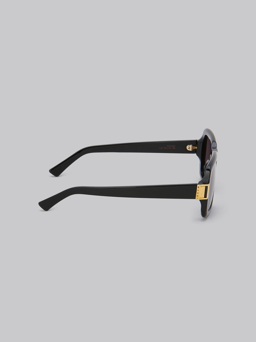 BLACK ZAMALEK SUNGLASSES - 4