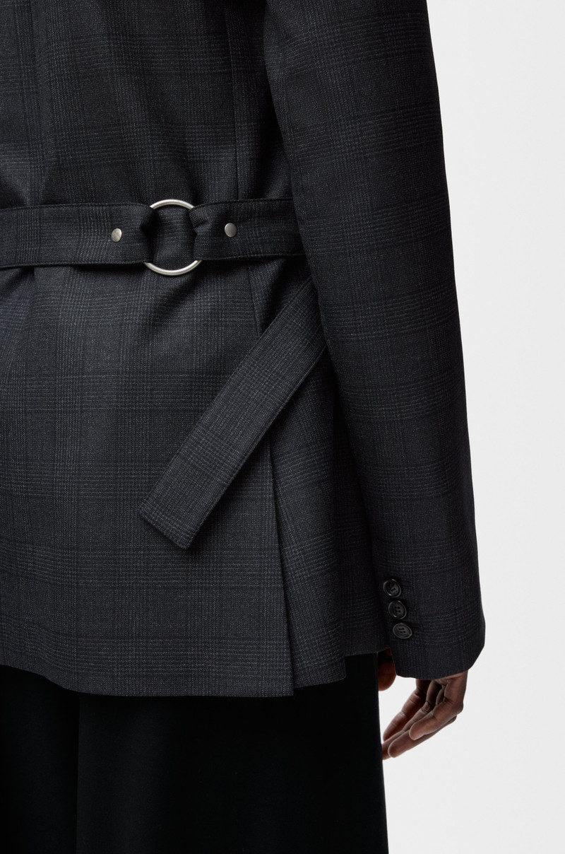 Draped jacket in wool 5