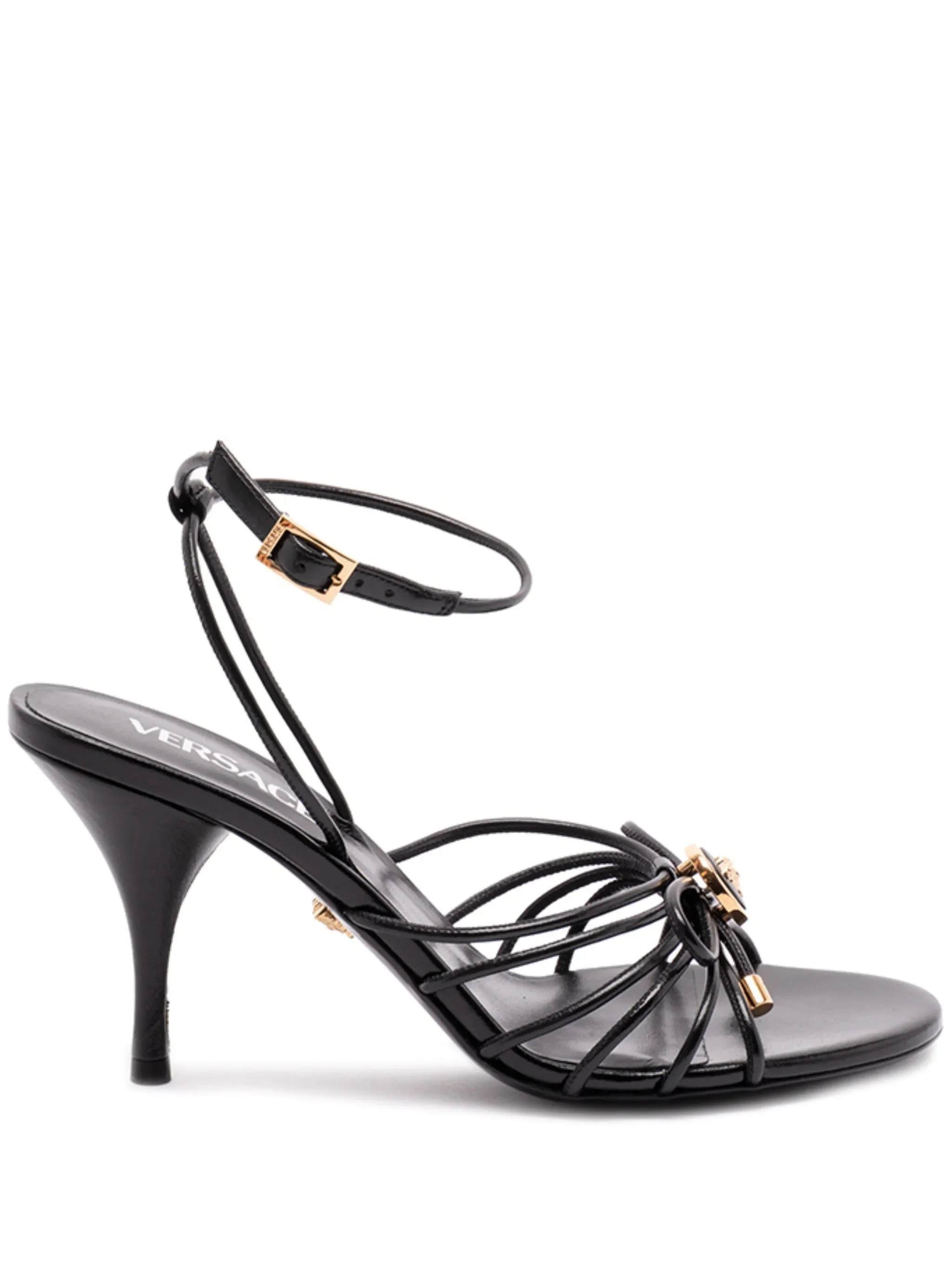 Versace 85mm Medusa-appliqué Heeled Sandals - 1