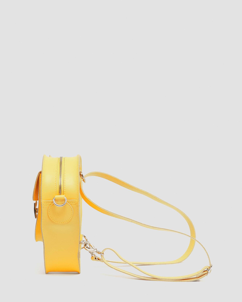 Heart Shaped Hardware Kiev Leather Bag 6