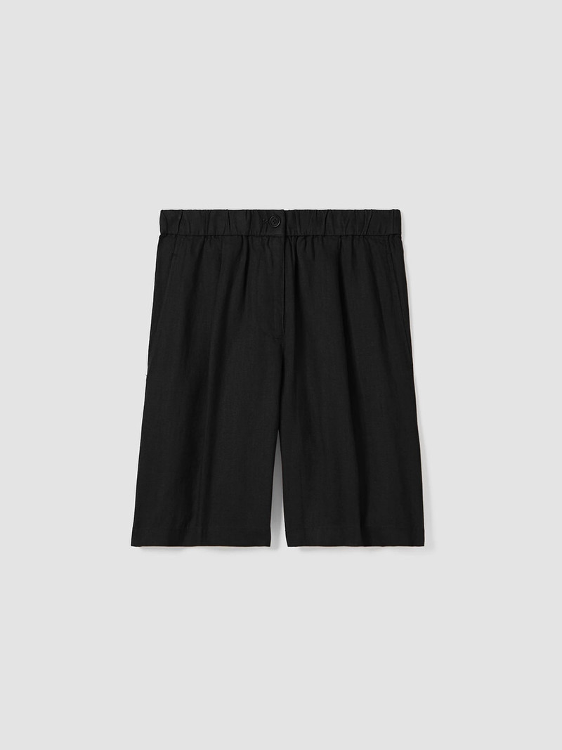 Organic Linen Shorts 1