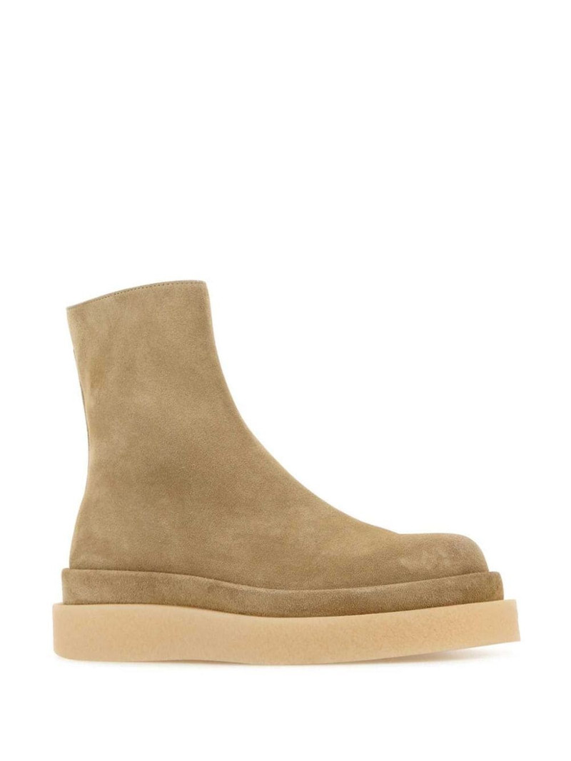 Jil Sander suede ankle boots outlook