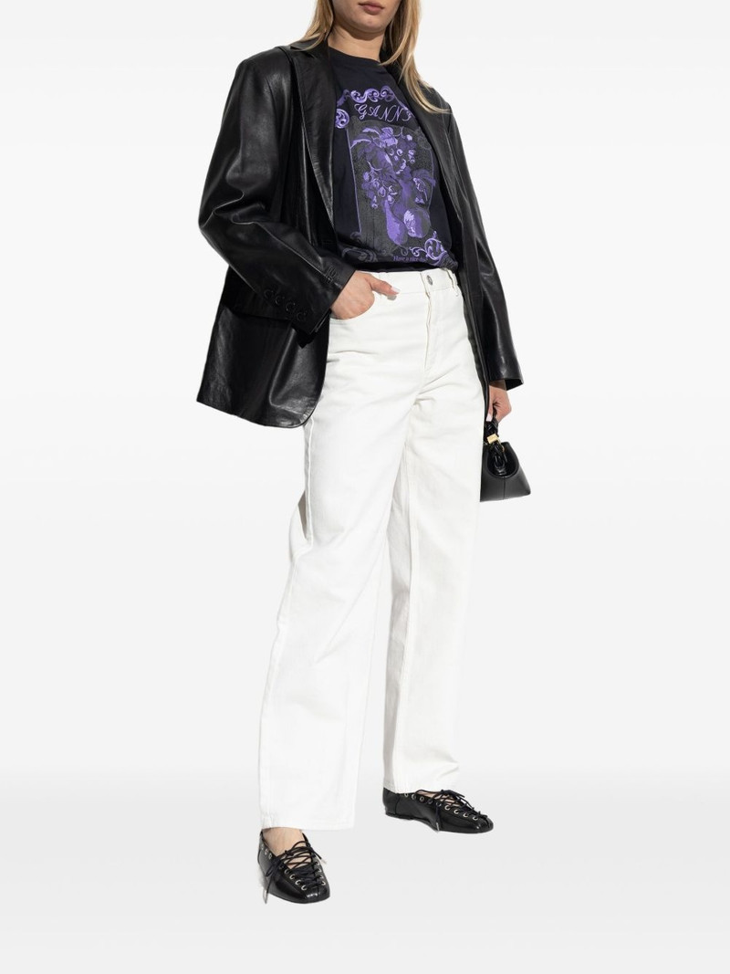 GANNI cotton T-shirt outlook