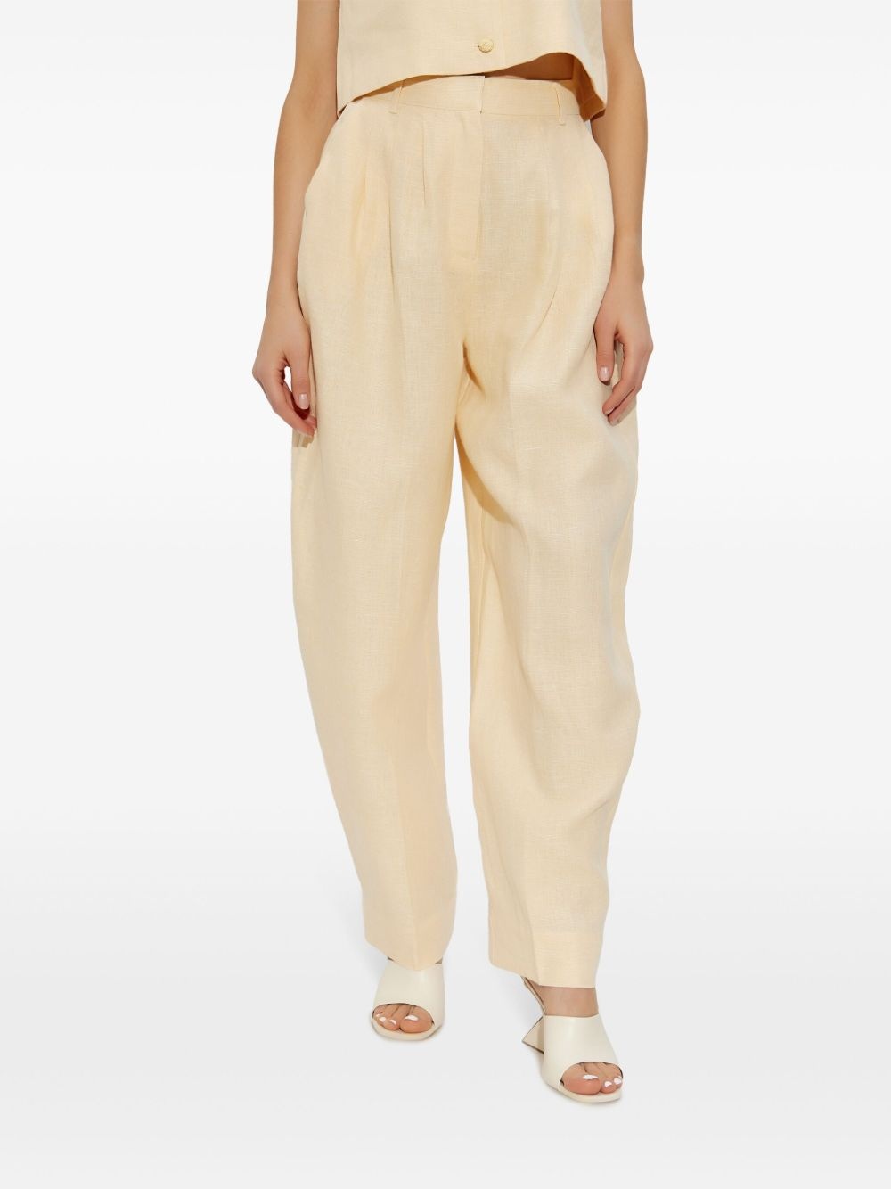 tailored tapered trousers - 3