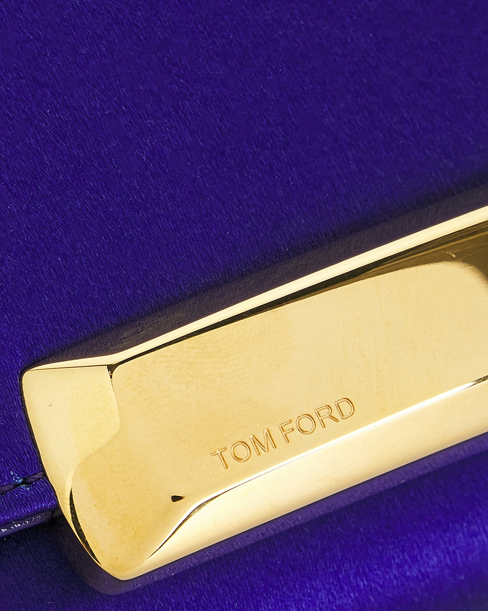 Bar Satin Clutch - 8