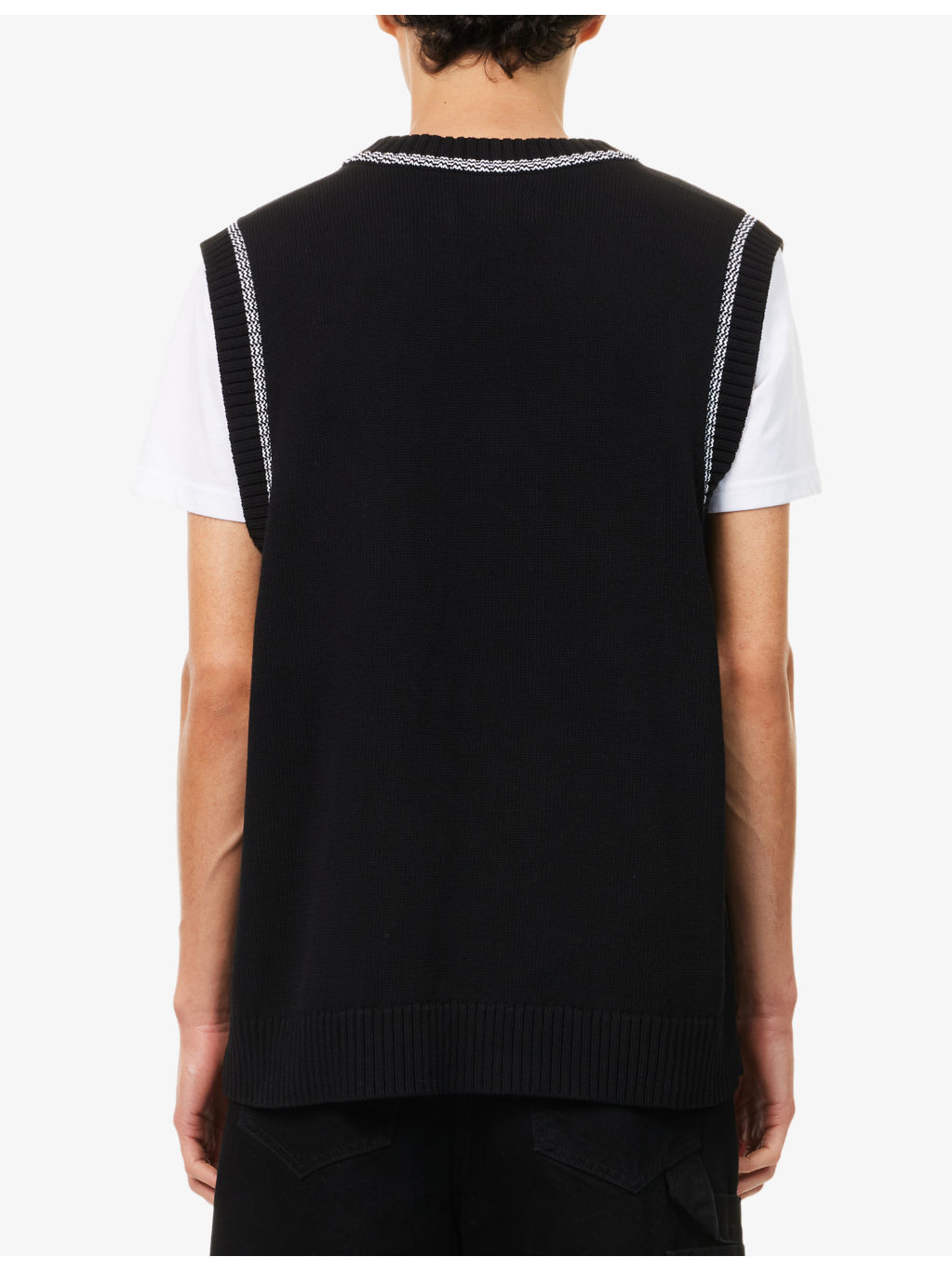 Knit 24 Sleeveless Knitted Basketball Top - 4