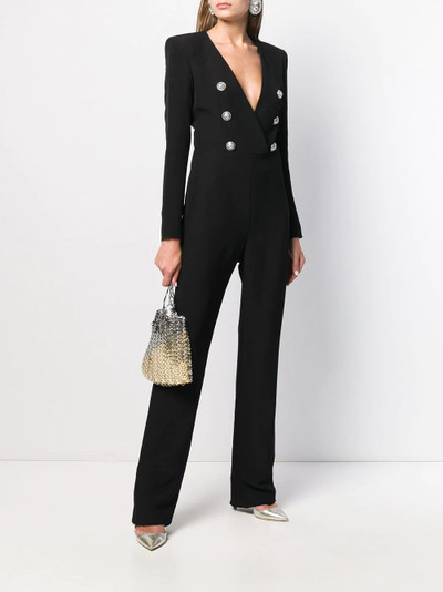 Balmain double-breasted jumpsuit outlook