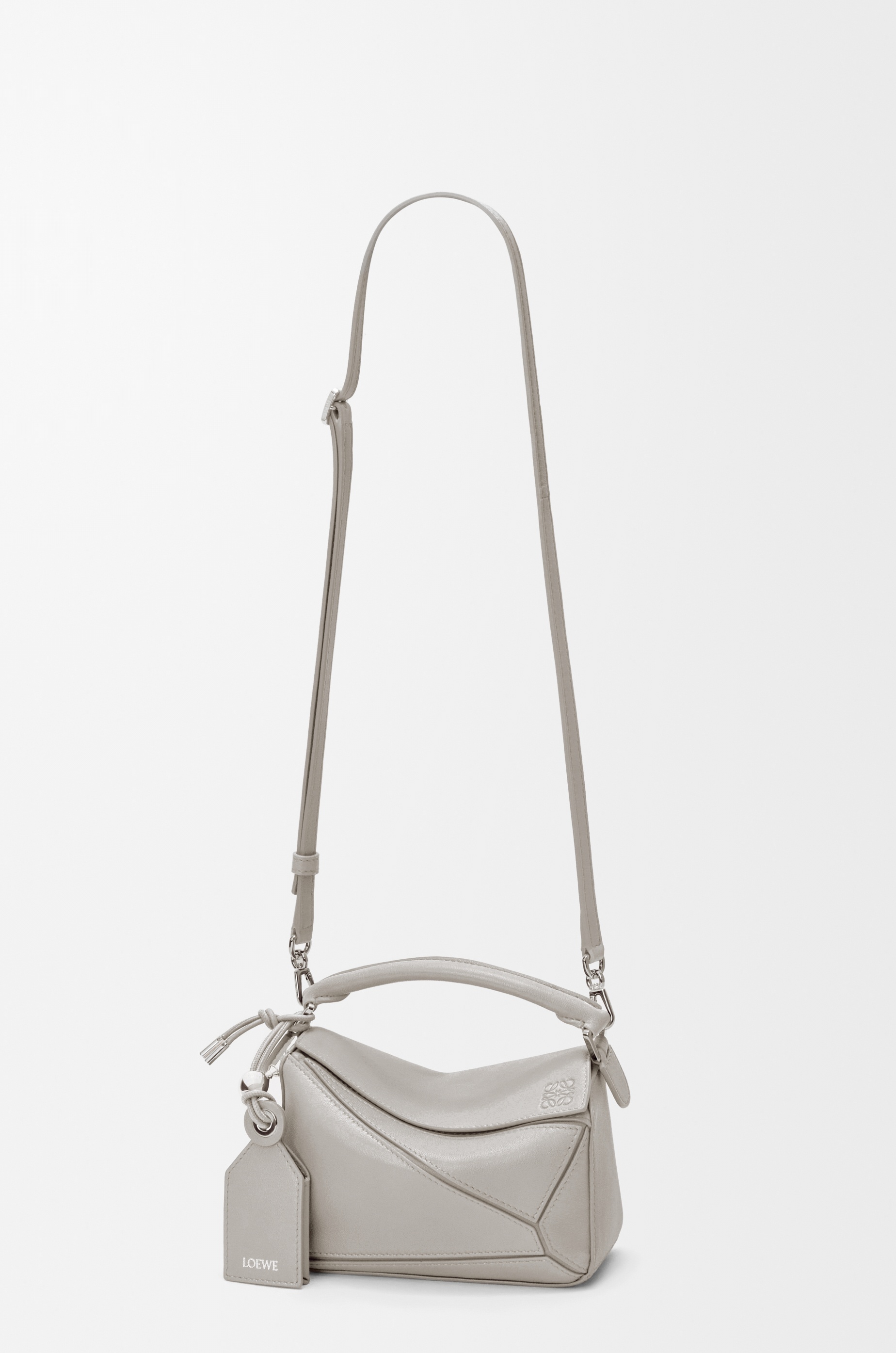 Mini Featherlight Puzzle bag in nappa lambskin - 8