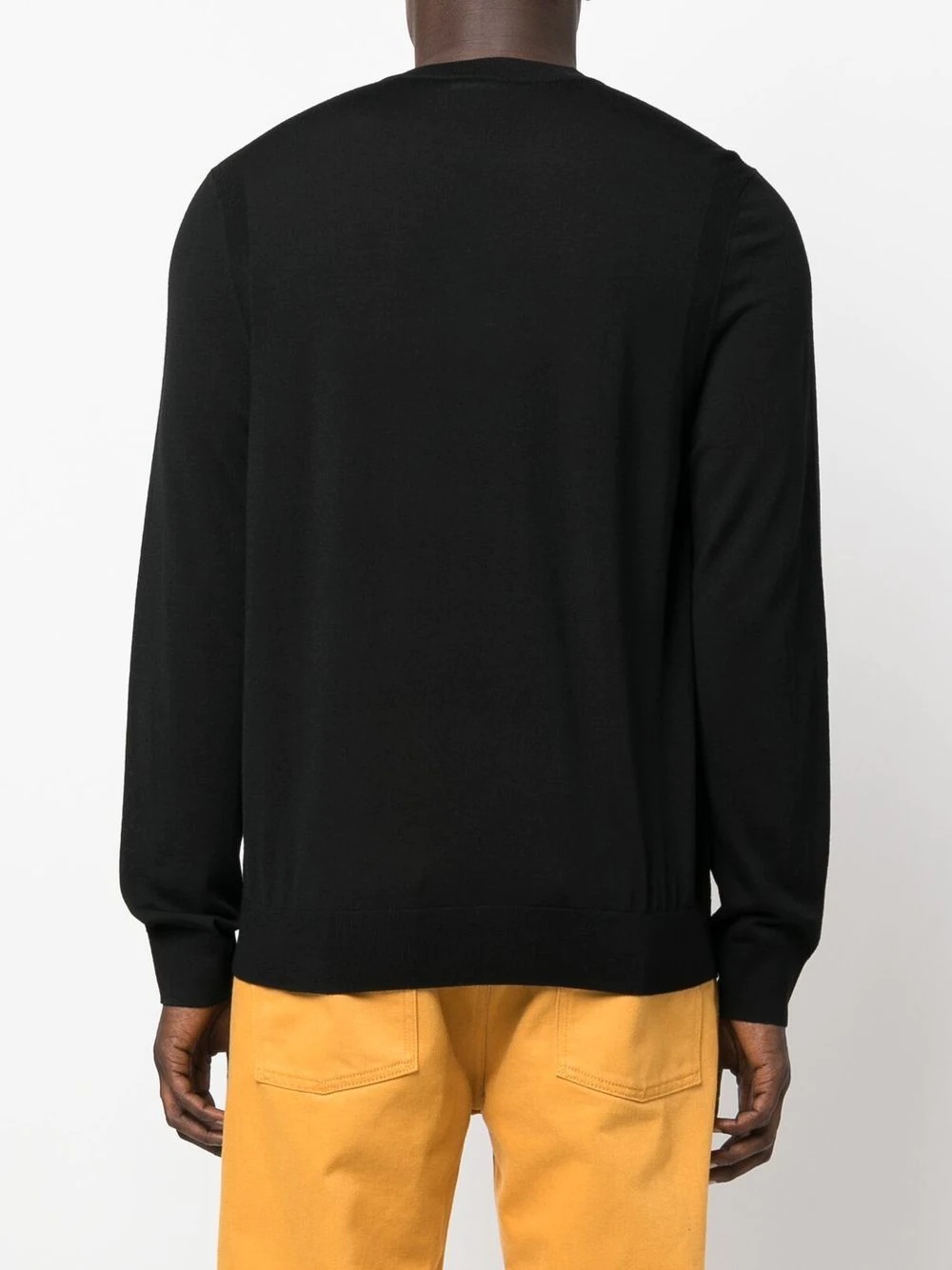 crew-neck knit jumper - 4