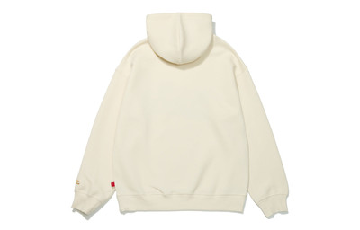 Li-Ning (WMNS) Li-Ning Lifestyle Graphic Printed Hooded Sweatshirt 'White' AWDT056-8 outlook