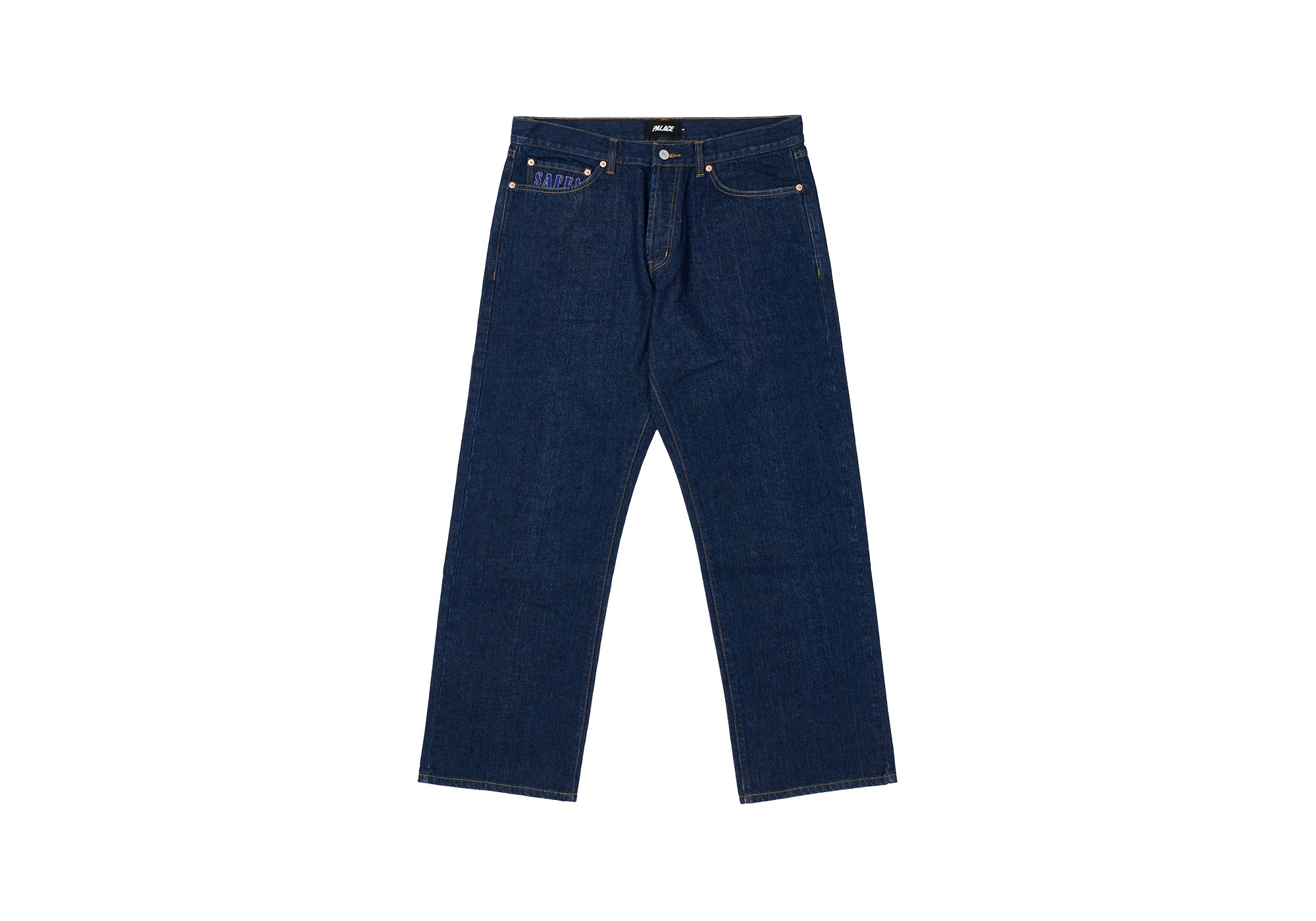 BAGGIES JEANS INDIGO RINSE WASH - 1