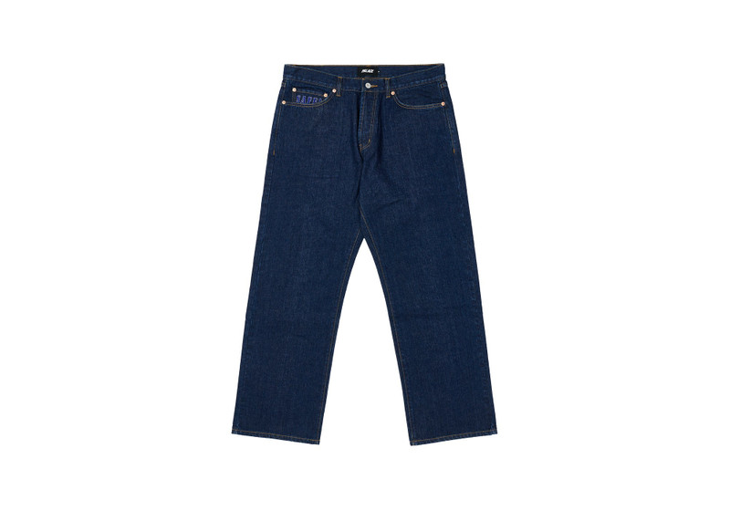 BAGGIES JEANS INDIGO RINSE WASH 1