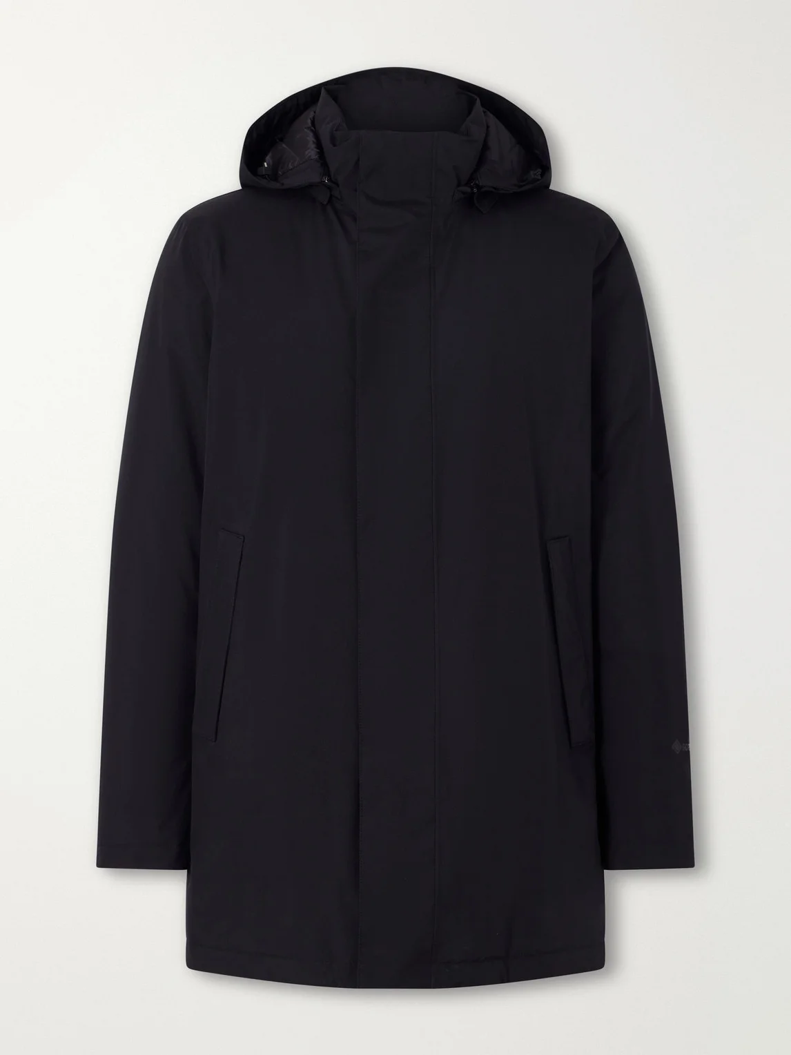 Shell Hooded Down Parka - 1