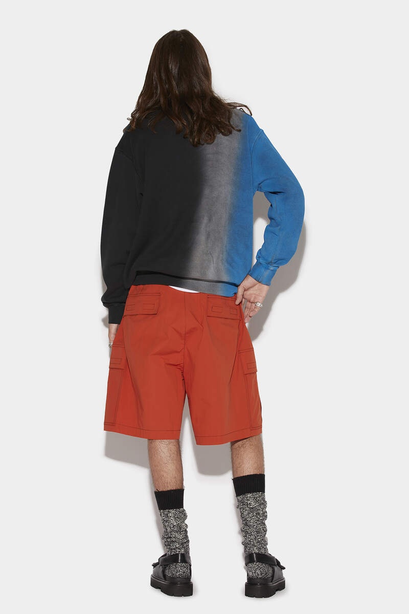 CONTRAST STITCH SHORTS - 2