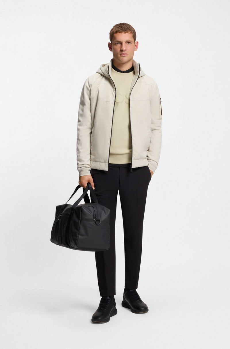 BOSS TONAL-LOGO SWEATSHIRT IN STRETCH COTTON outlook