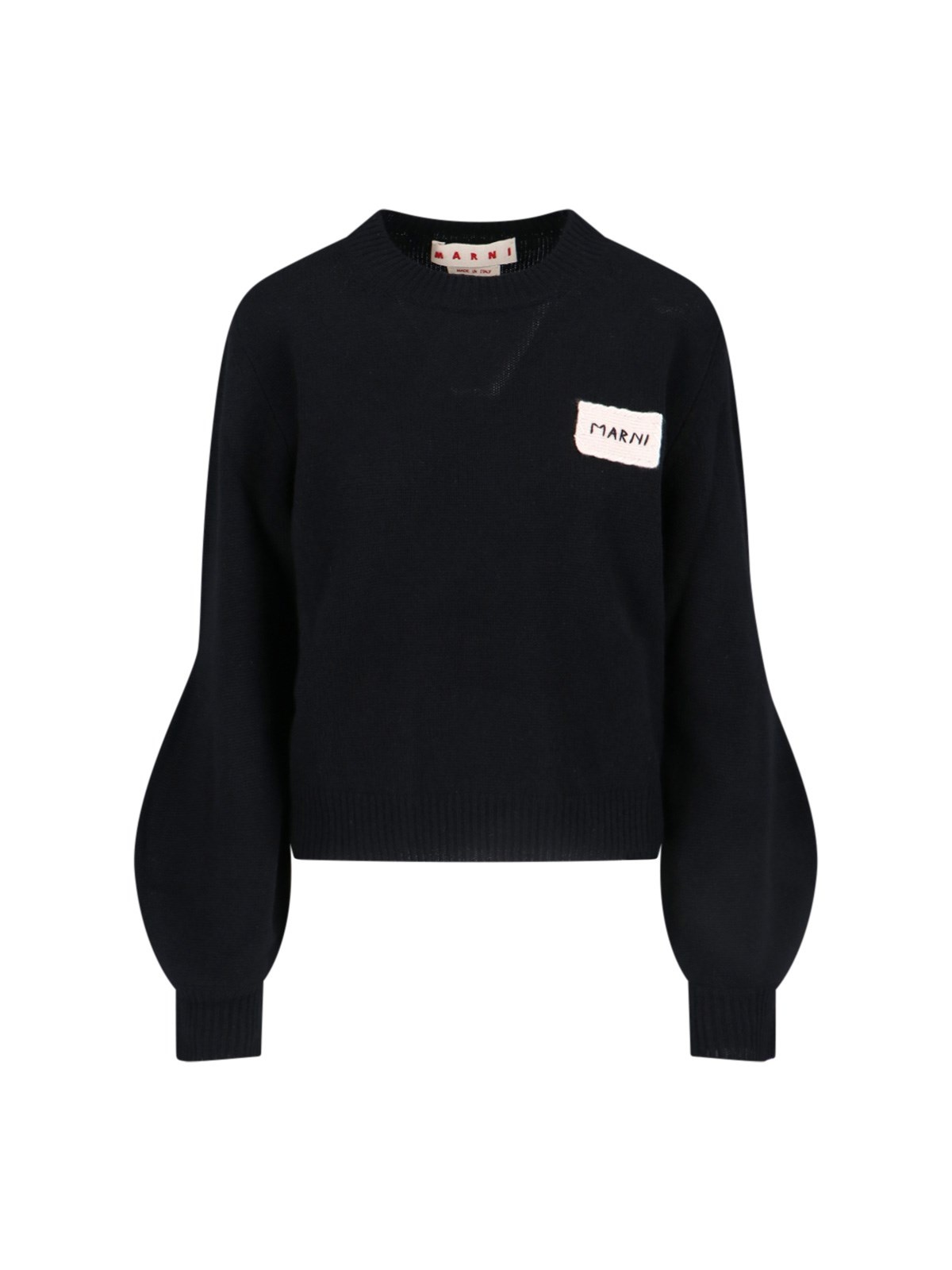 LOGO CASHMERE SWEATER - 1