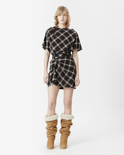 Isabel Marant Étoile NATACHA CHECKED MINI SKIRT outlook