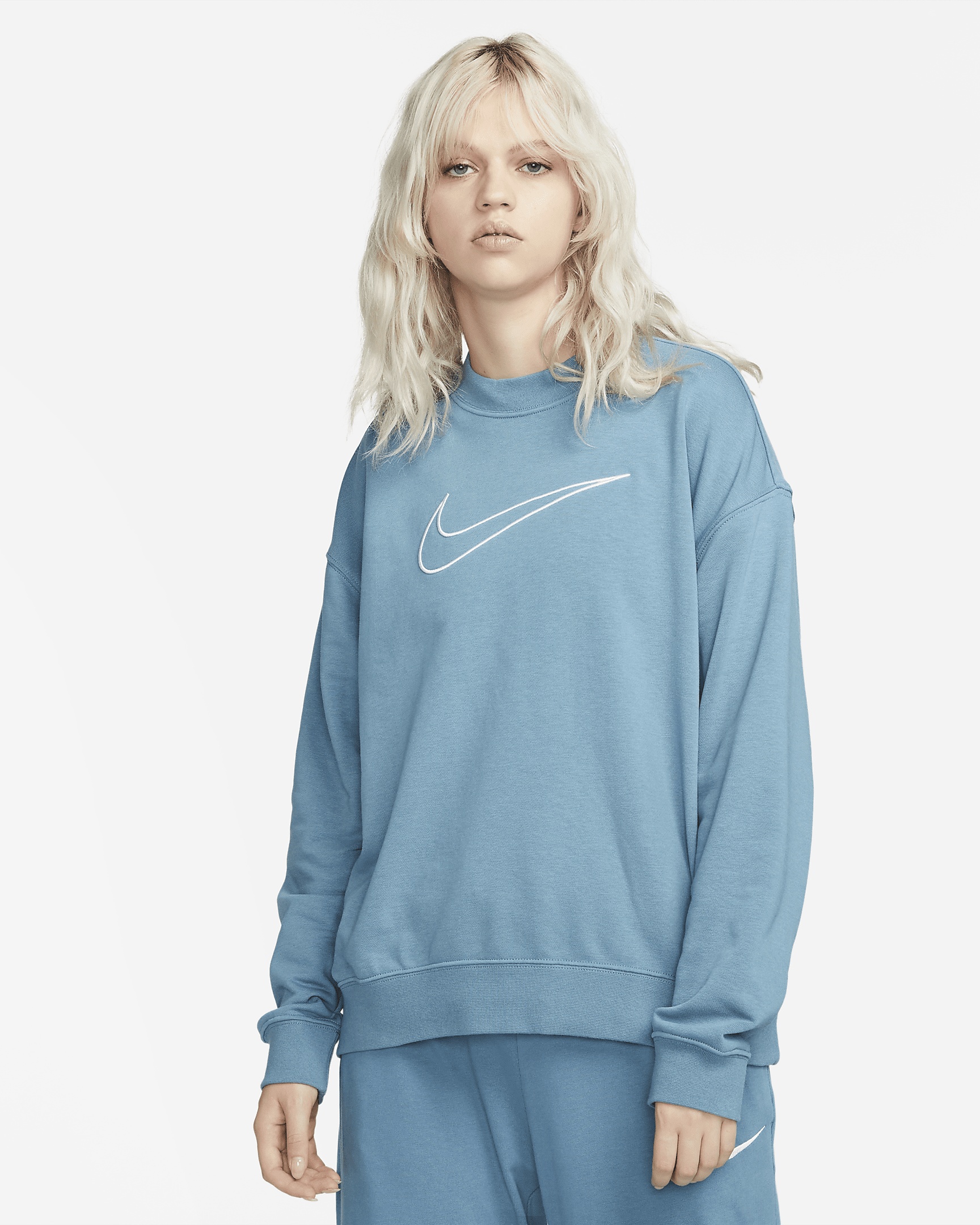 Nike Dri-FIT Get Fit Women's Graphic Crewneck Sweatshirt - 1