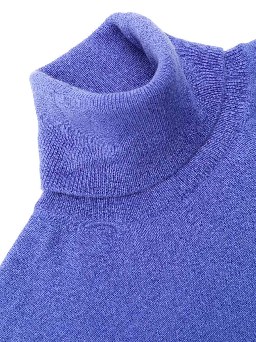 cropped cashmere roll neck - 3