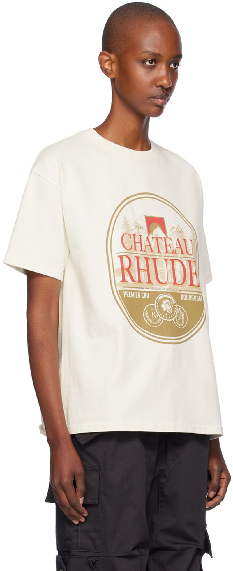 Rhude Off-White Premier Cru T-Shirt outlook
