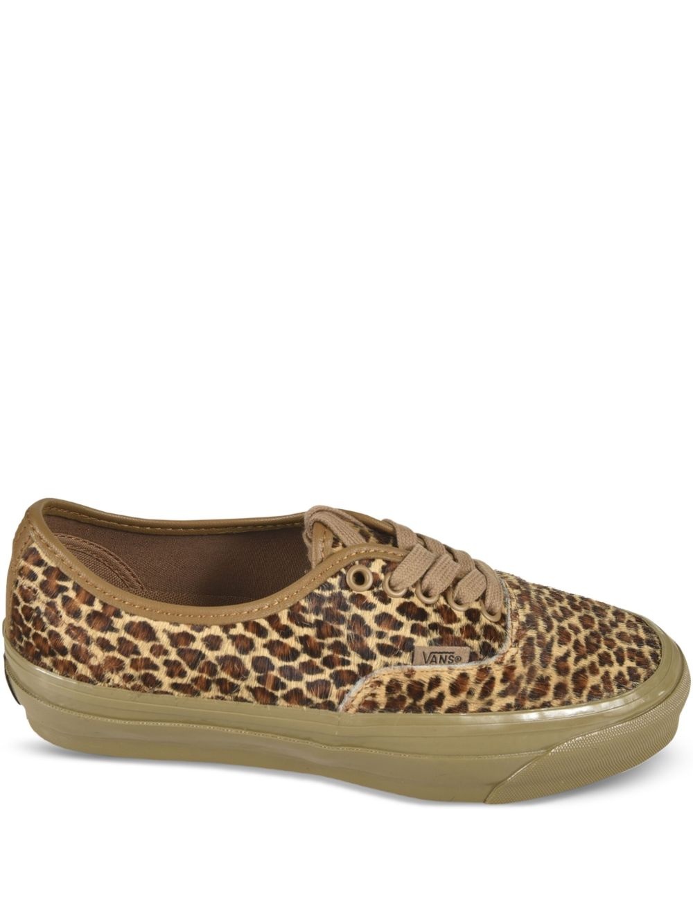 leopard-print sneakers - 1