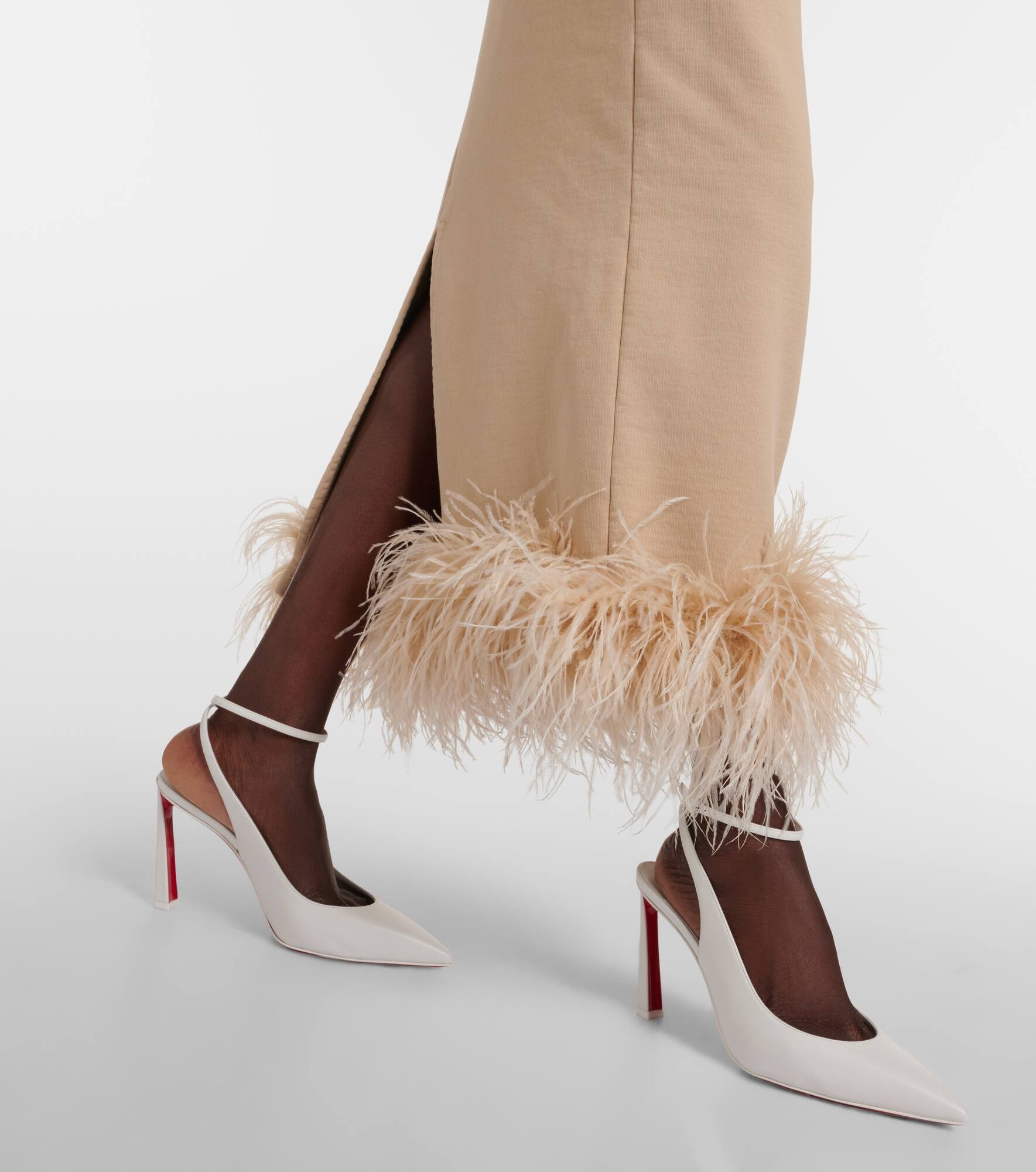 Condora 85 leather slingback pumps - 4