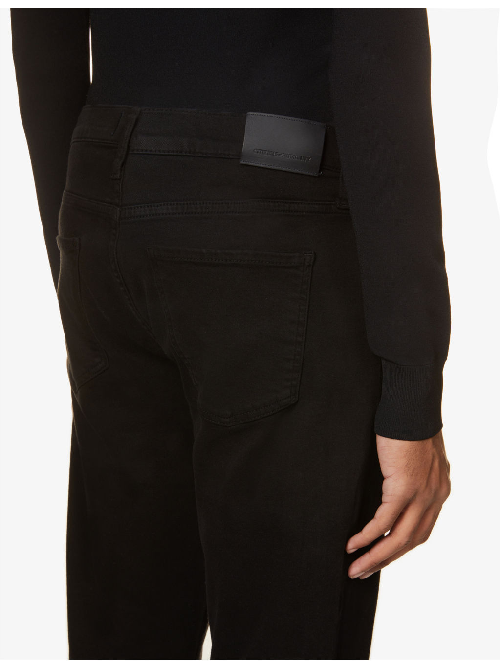Gage regular-fit low-rise straight stretch-denim jeans - 6