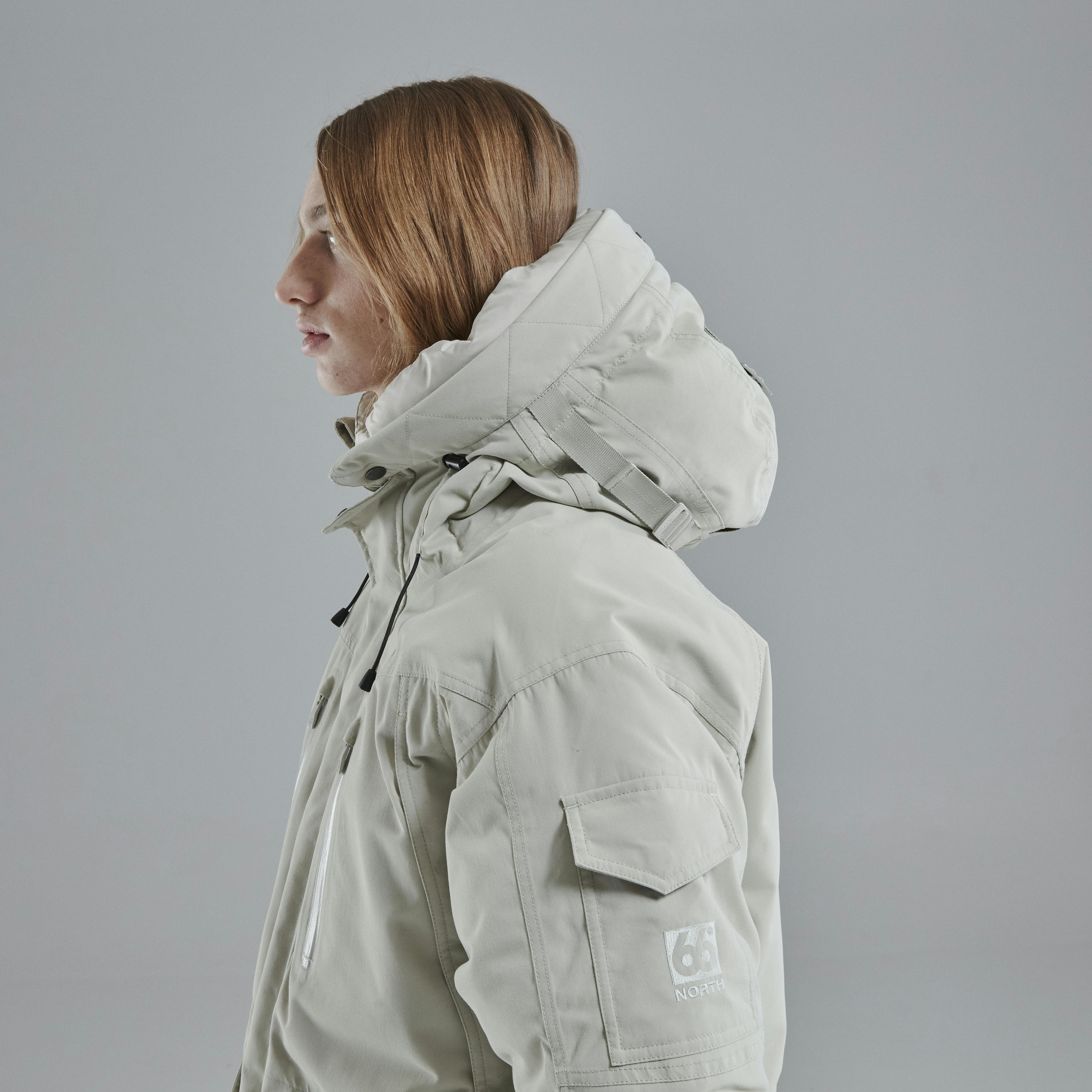 Jökla Arctic professional vegan parka with hood trim - 6