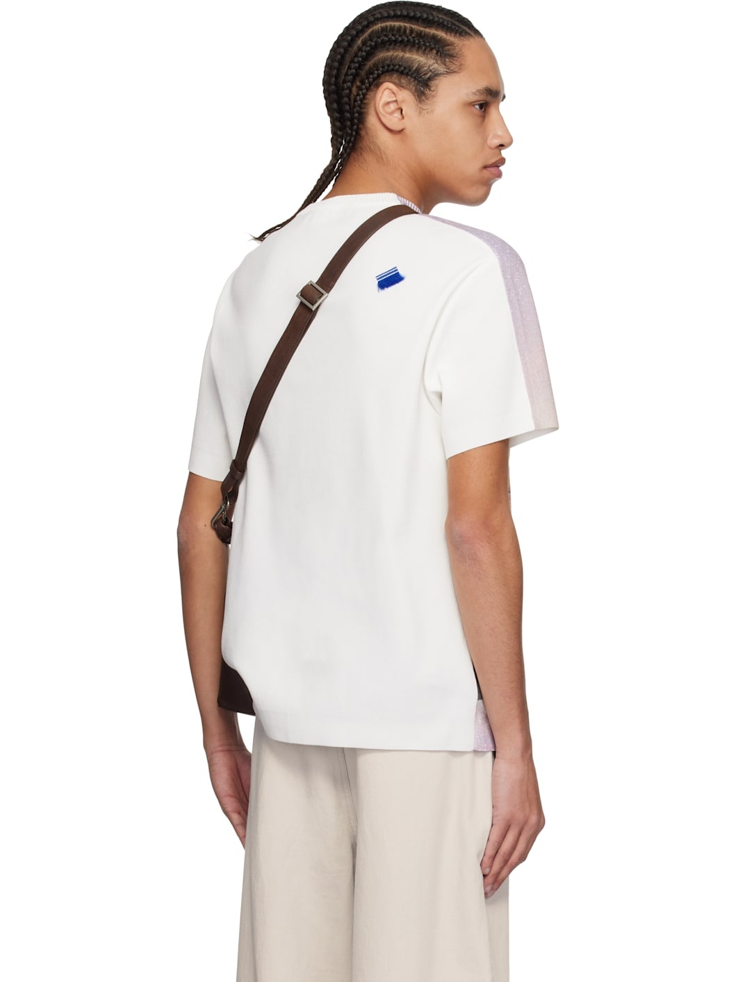 White Half S Pull-Over 0503 T-shirt - 3