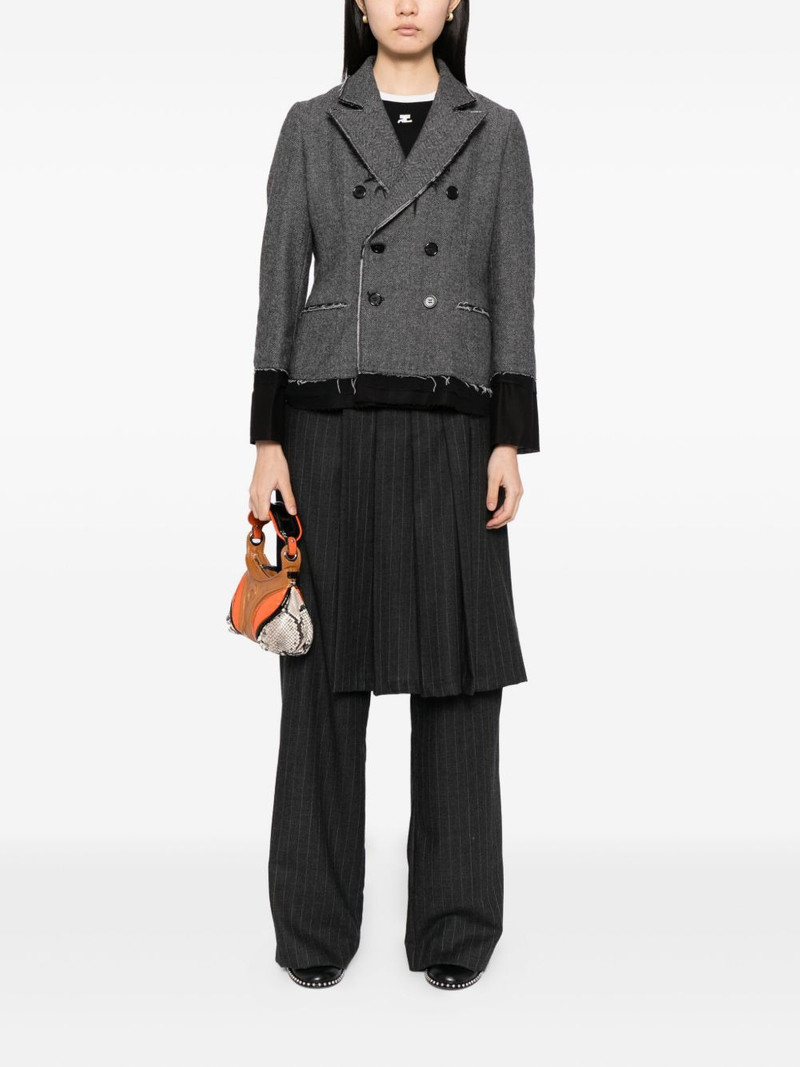 UNDERCOVER layered jacket outlook