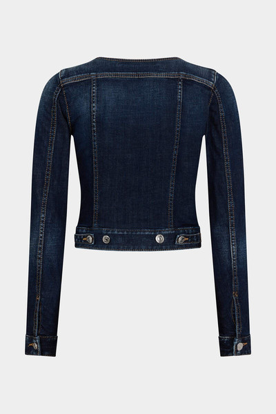 DSQUARED2 STRETCH DENIM LONG SLEEVES CORSET JACKET outlook