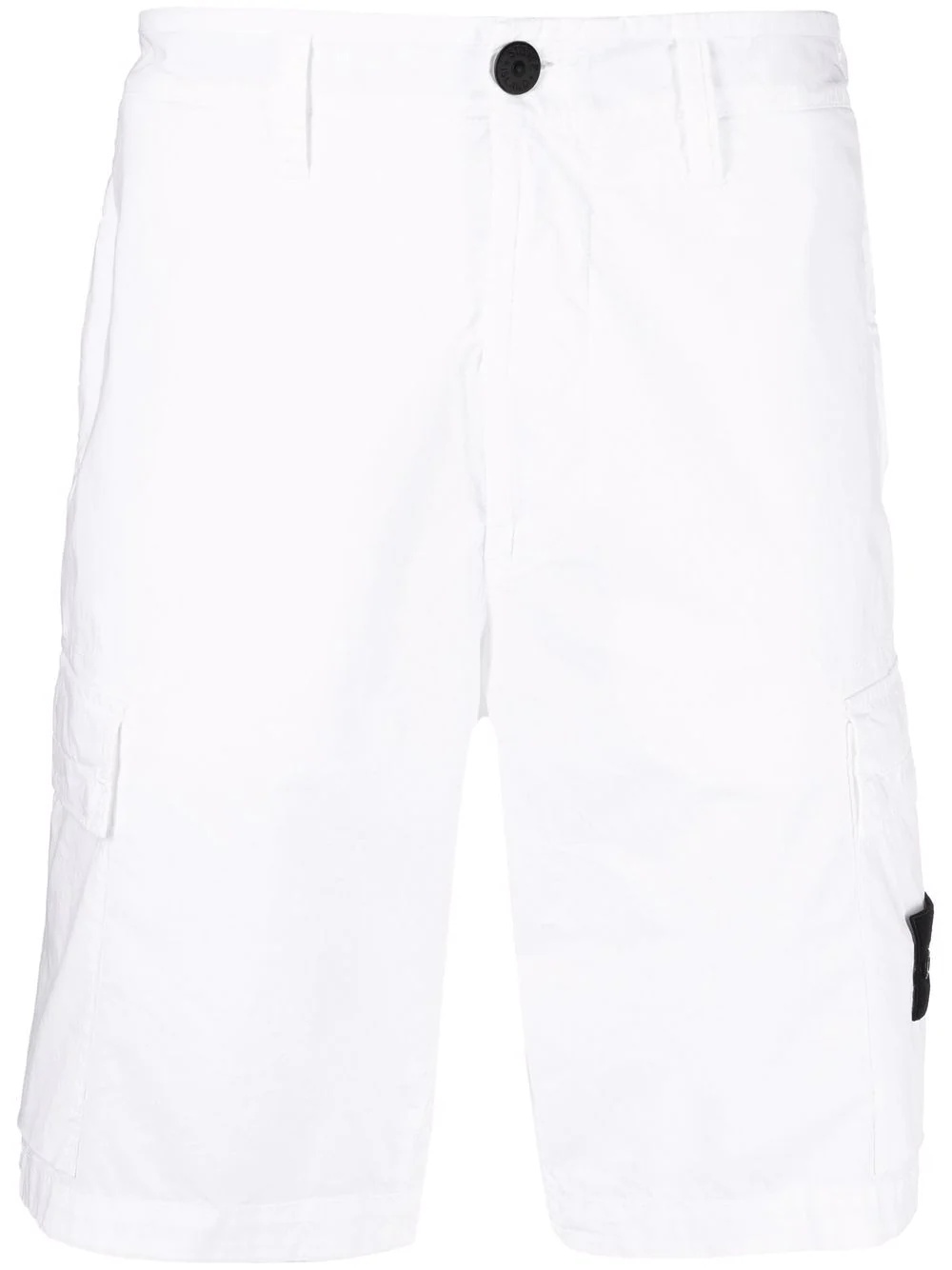 logo-patch cargo shorts - 1