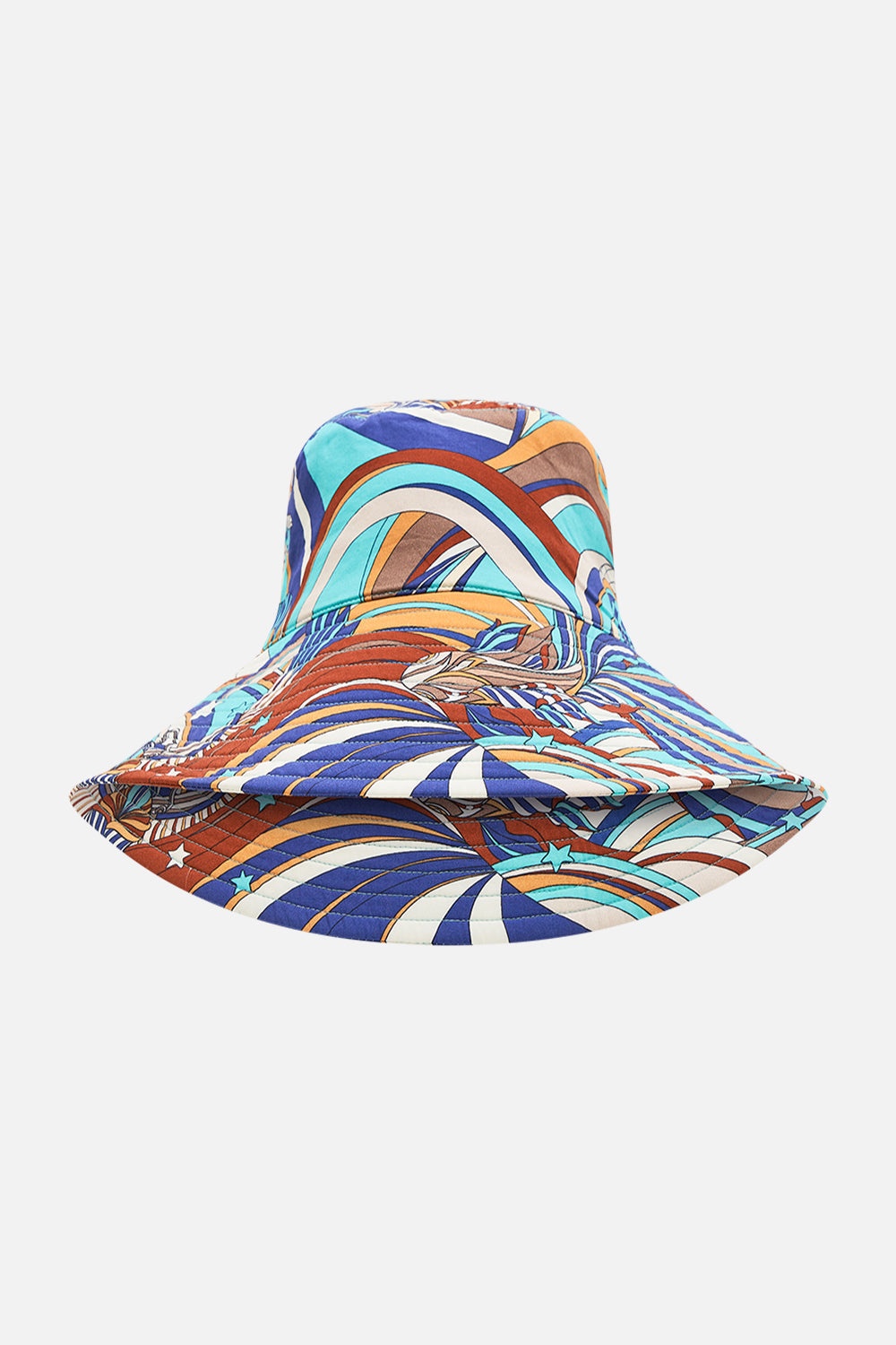WIDE BRIM BUCKET HAT - 1