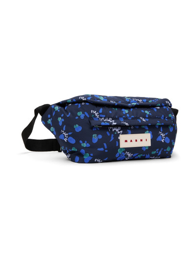 Marni Blue Large Marsupio Pouch outlook