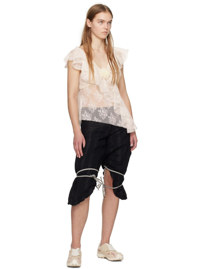 ROMBAUT Beige & Pink Neo Sneakers outlook