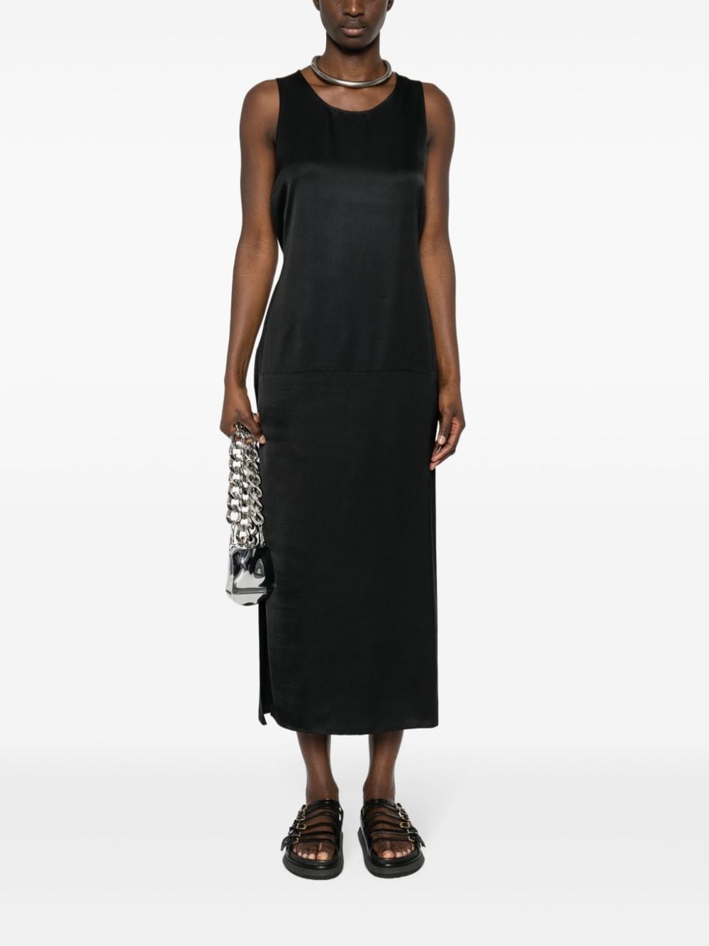 side-slit dress - 2
