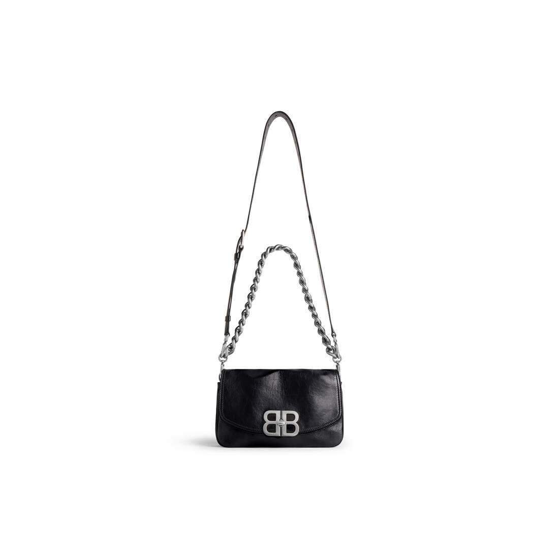 Women's Bb Soft Small Flap Bag  in Black - 5
