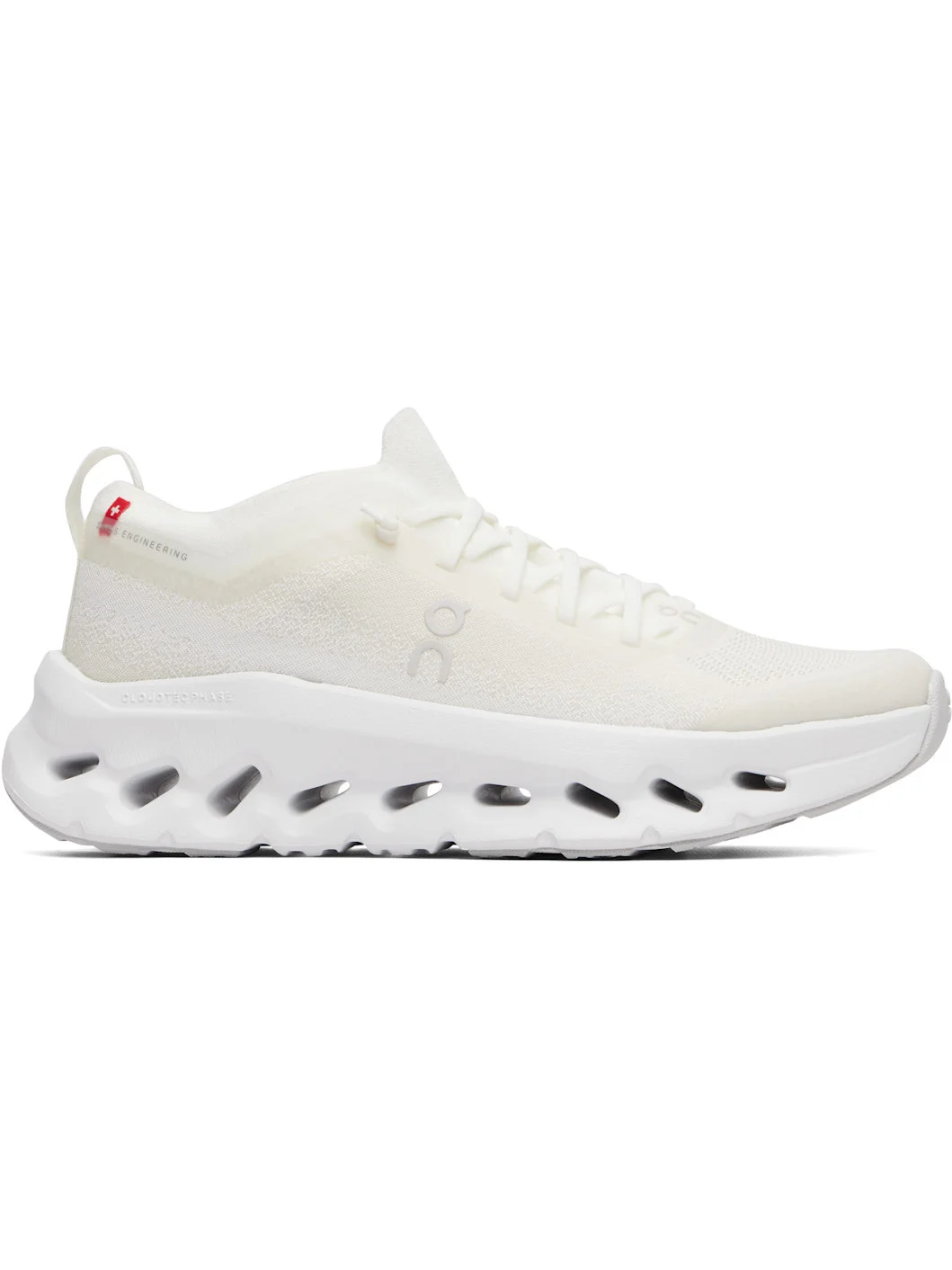 White Cloudtilt Moon Sneakers - 1