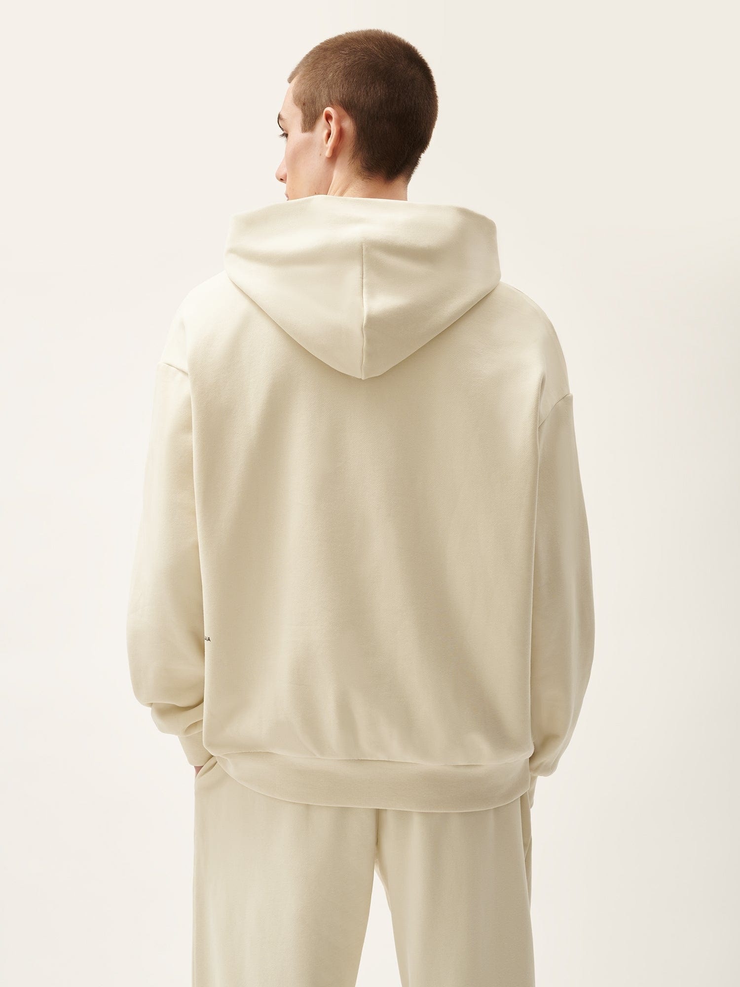 Mens 365 Midweight Hoodie - Travertine Beige - 3