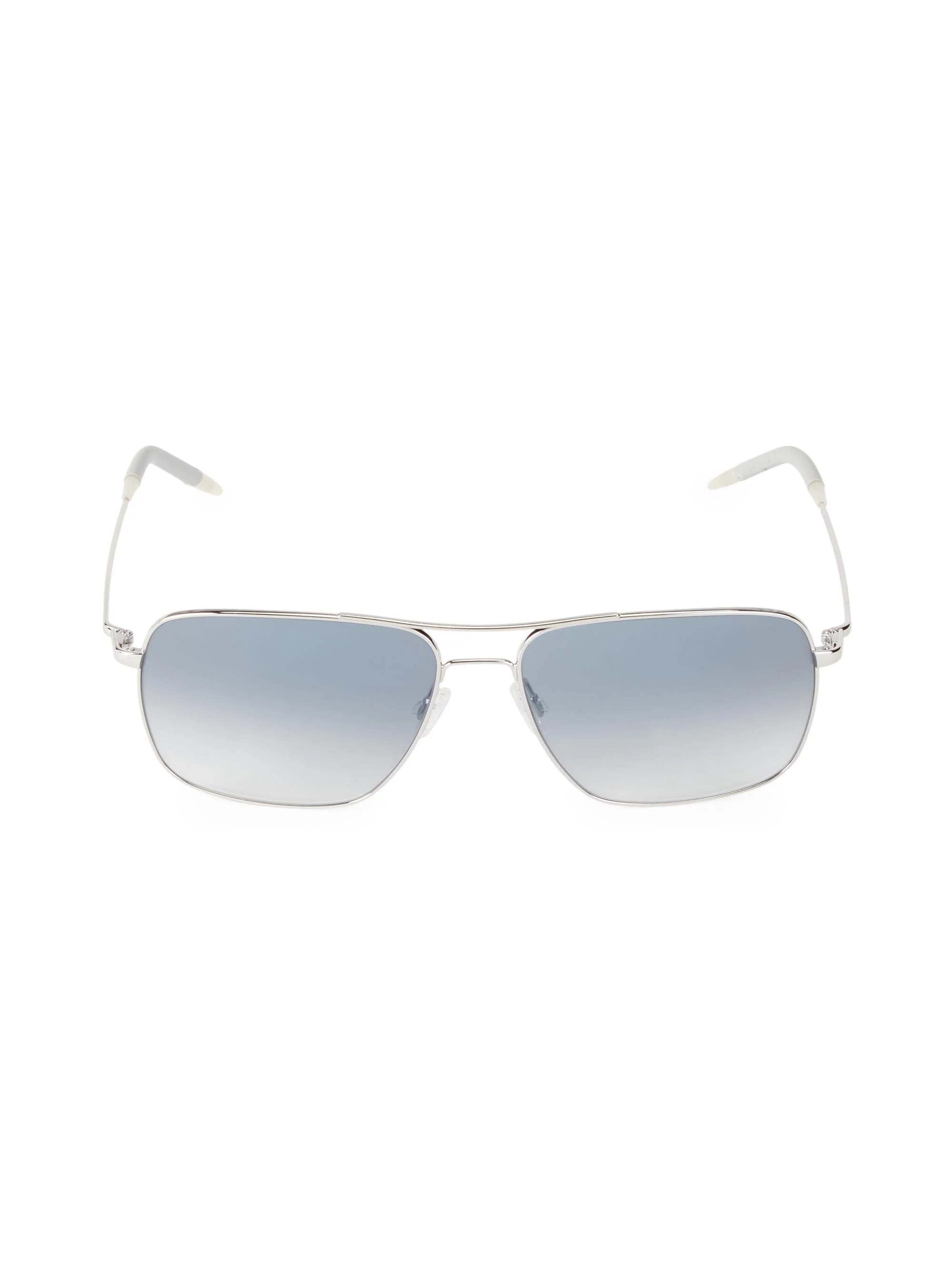 Clifton 58MM Aviator Sunglasses - Silver - 1