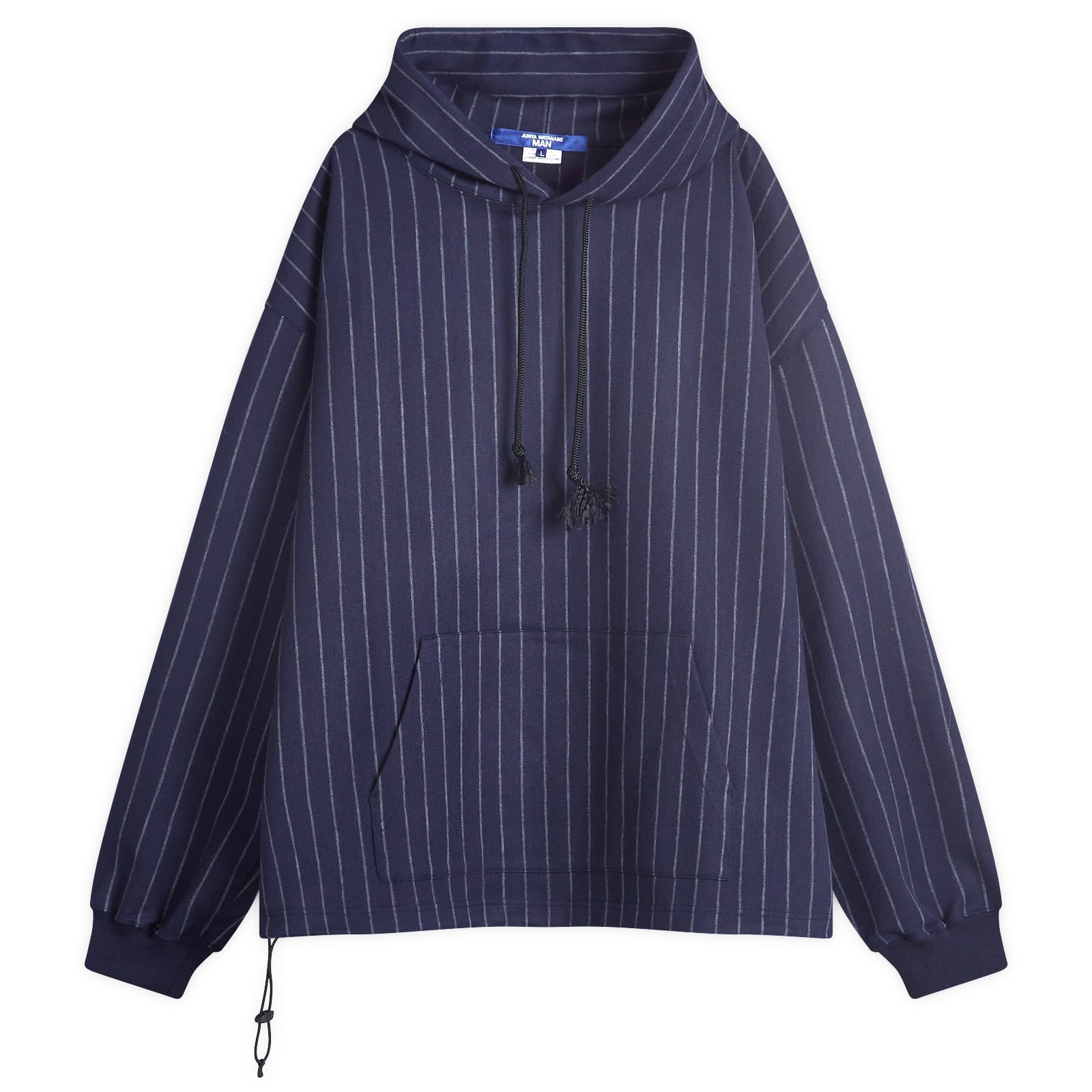 Junya Watanabe MAN Wool Pinstripe Hoodie - 1