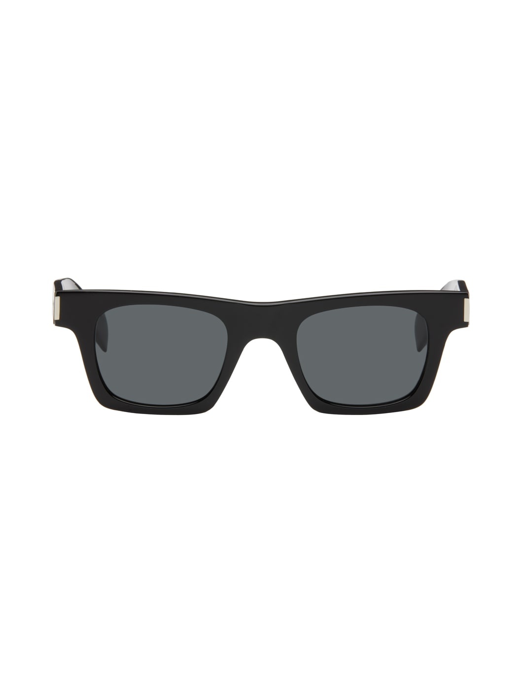 【関税込み】Saint Laurent ブラック SL 719 サングラス Saint Laurent Sl719 Black Uni-Sex Rectangle Sunglasses