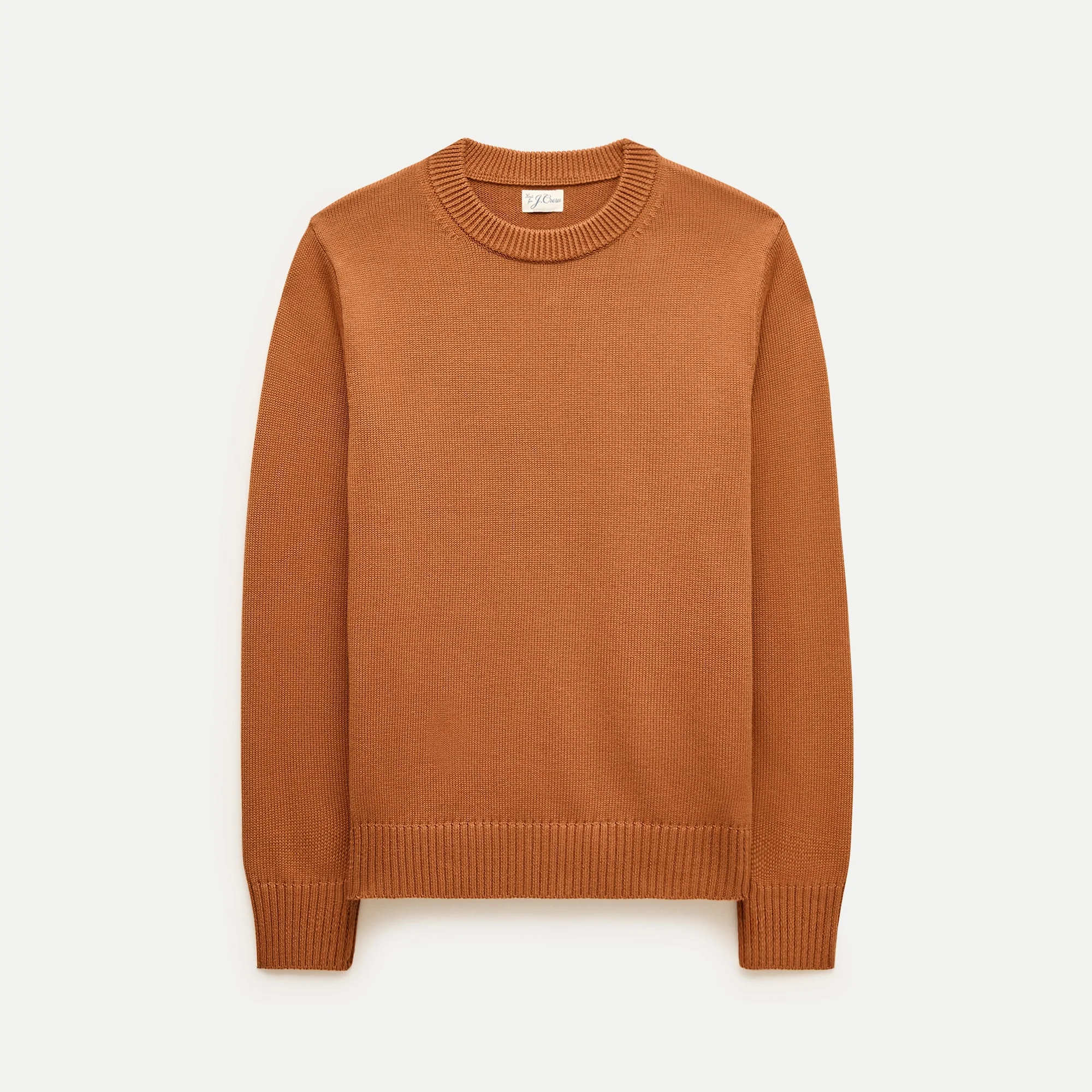 Heritage cotton crewneck sweater - 1