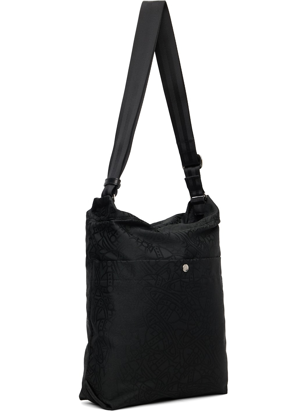 Black Tangled Orb Jacquard Luke Pouch - 3