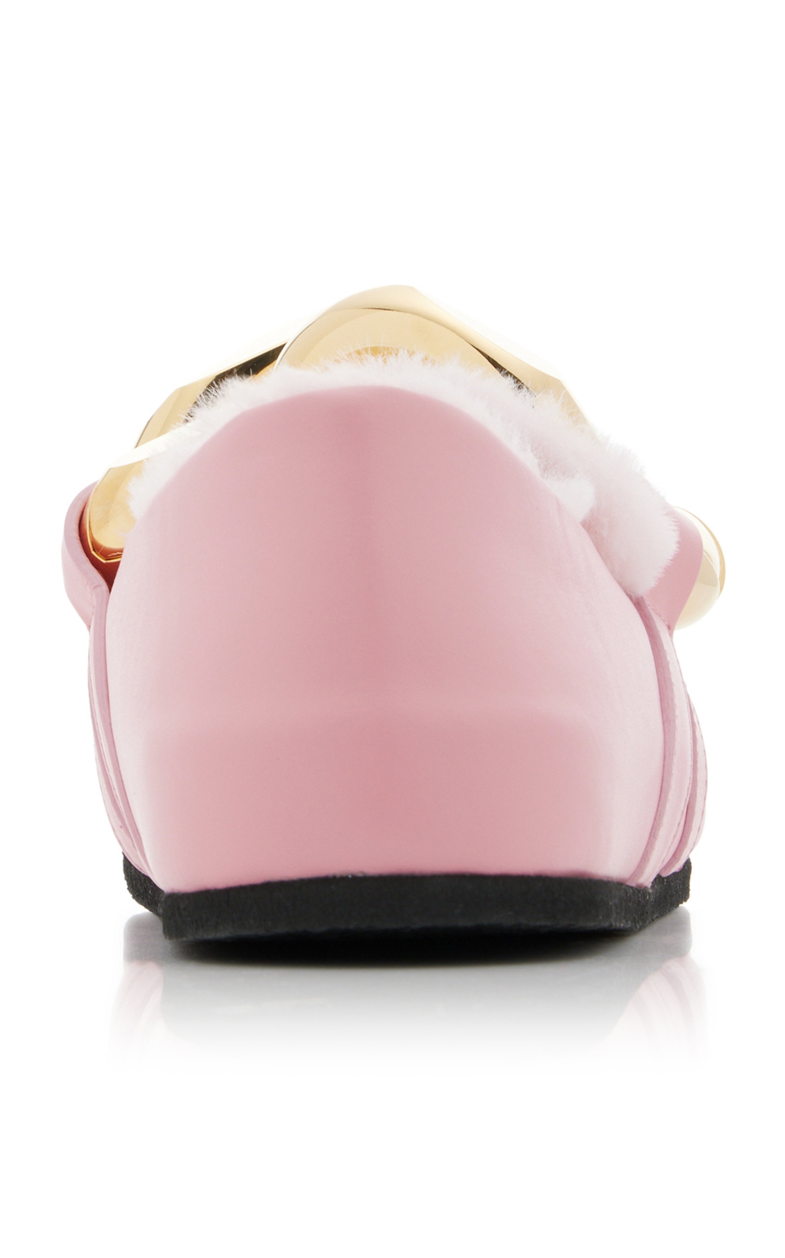 Leather Chain Loafers pink - 9