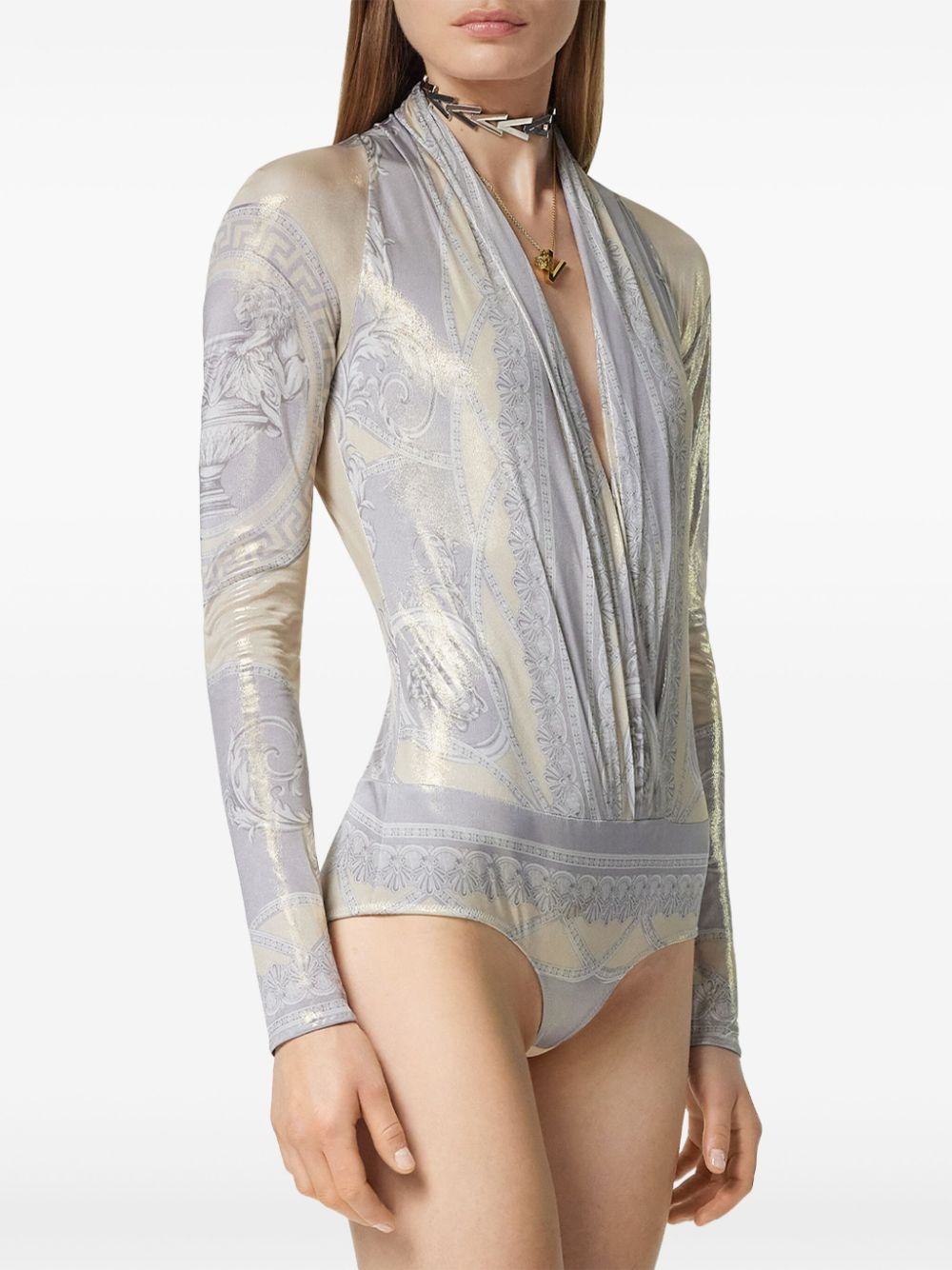 Barocco-print body - 3